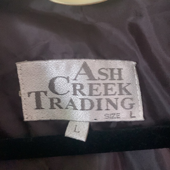 Ash Creek Trading Leather Vest Size L - Picture 8 of 12